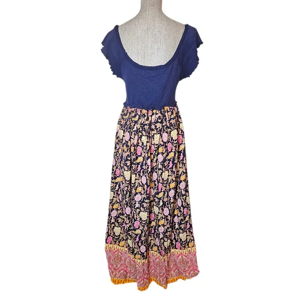 Natural Life Elisa Maxi Skirt - Women's Size L - Boho Cottagecore Floral Easter - Picture 3 of 12